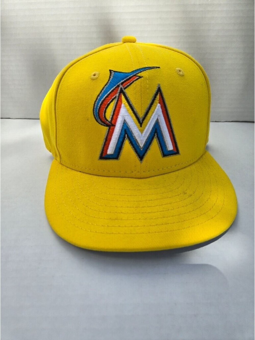 Miami Marlins Yellow Baseball Cap